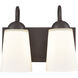 Ivey Lake 2 Light 10 inch Rubbed Bronze Vanity Light Wall Light